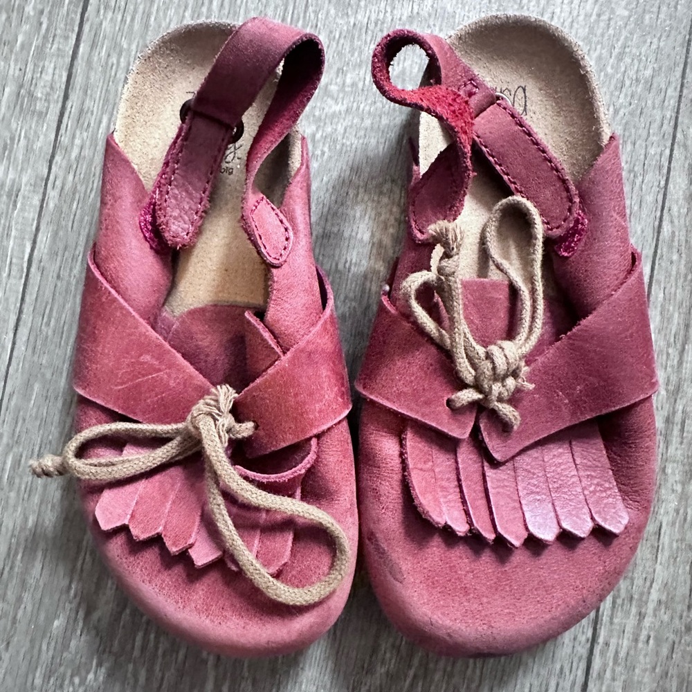 ZARA‎ BABY // Leather Clogs